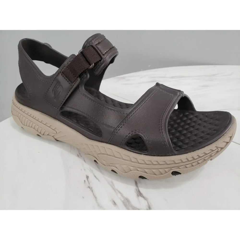 NEW NO BOX - Sandals SKECHERS‎ Foamies Creston Ultra Quarter Strap Brown SIZE 11